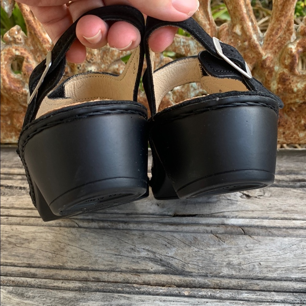 Finn Comfort Black Sandals Orthopedic Support - Picture 6 of 12